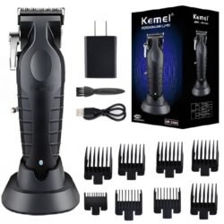 Kemei-cortadora de cabello profesional km-2296 color Negro